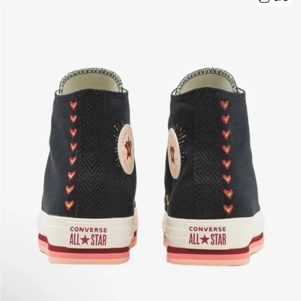 Converse Chuck Taylor All Star EVA Lift Platform High Tops Kids Size 1